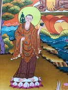 Shakyamuni Buddha tibetan thangka painting art - Lucky Thanka