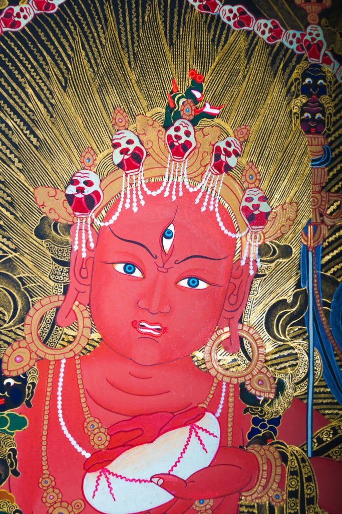 Dorje Phamo or Vajrayogini - Lucky Thanka
