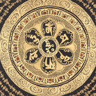 Chenrezig Mantra Mandala - Lucky Thanka