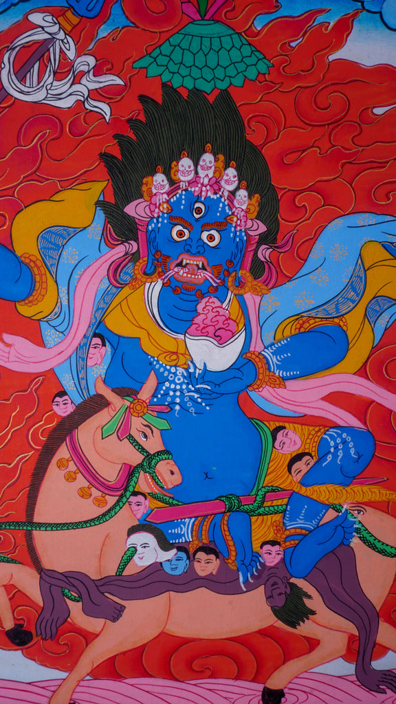 Palden Lhamo Art or Remati - Lucky Thanka