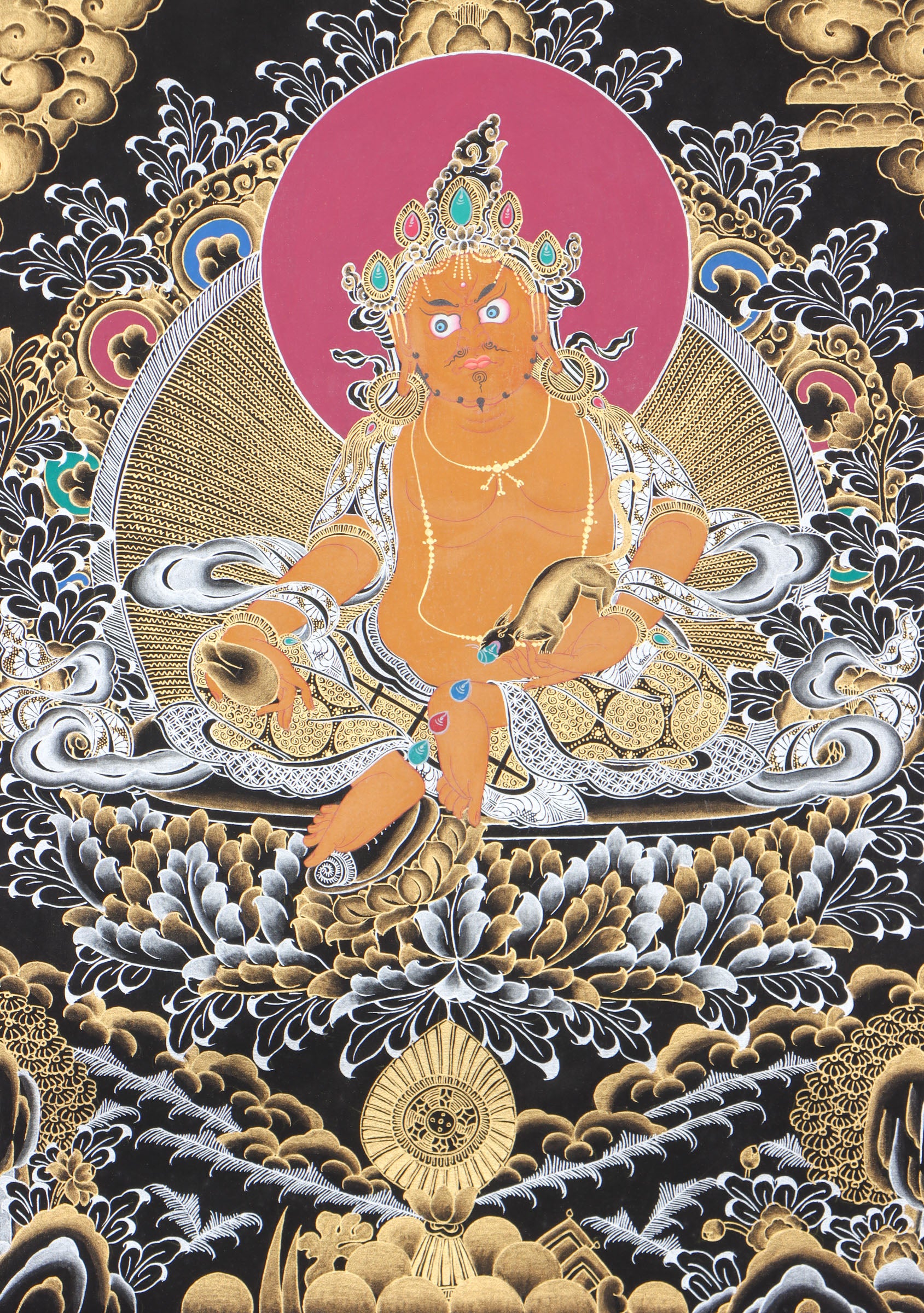 Kuber Thangka for wealth and abundance.