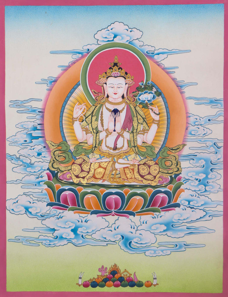 Compassionate Bodhisattva Chenrezig