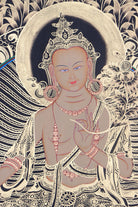 Maitreya Buddha Thangka Painting - Lucky Thanka