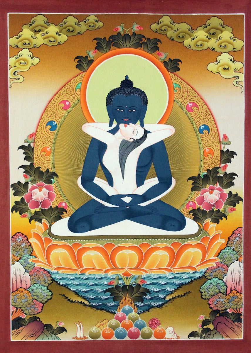 Samantabhadra Buddha - Lucky Thanka
