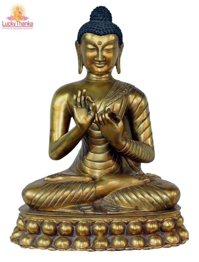 Maitreya Buddha - Lucky Thanka