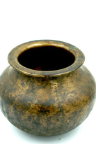 Vintage Bronze cast Antique Water Pot - Lucky Thanka