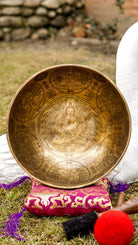 Buddha engraved singing bowl - LuckyThanka