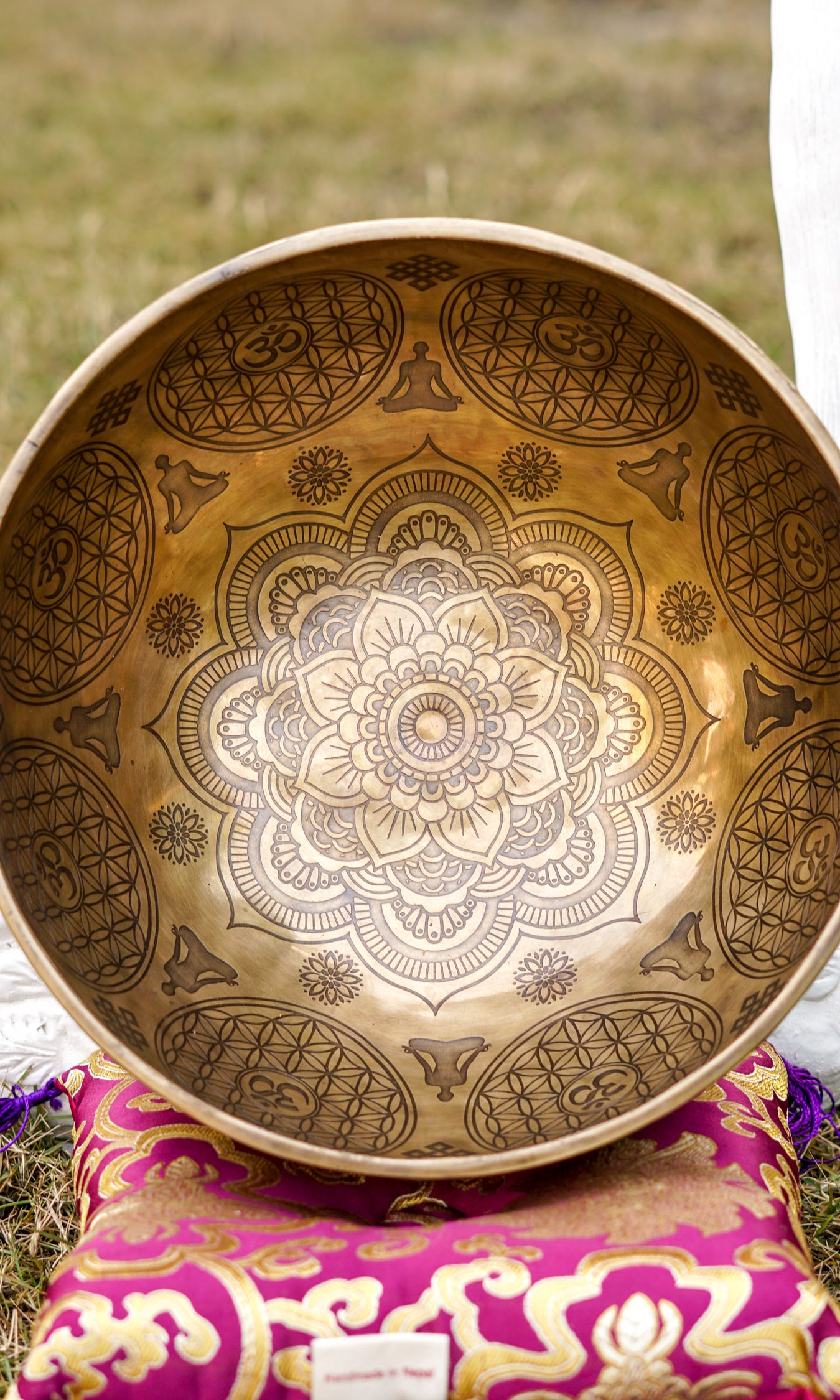 Lotus Cosmos Mandala - Singing Bowl