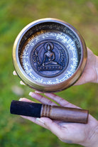 Singing Bowl with Buddha - Lucky Thanka