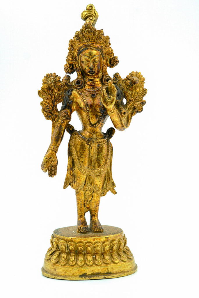 Quan Yin Bronze statue - Lucky Thanka