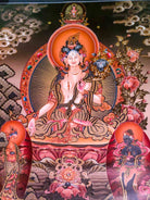 White Tara Thangka arts - Lucky Thanka