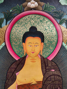 Shakyamuni Buddha from Nepal - Lucky Thanka