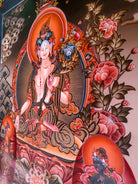 White Tara Thangka arts - Lucky Thanka