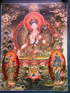 White Tara Thangka arts - Lucky Thanka