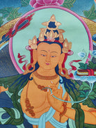 Sword of Manjushri Thangka - Lucky Thanka