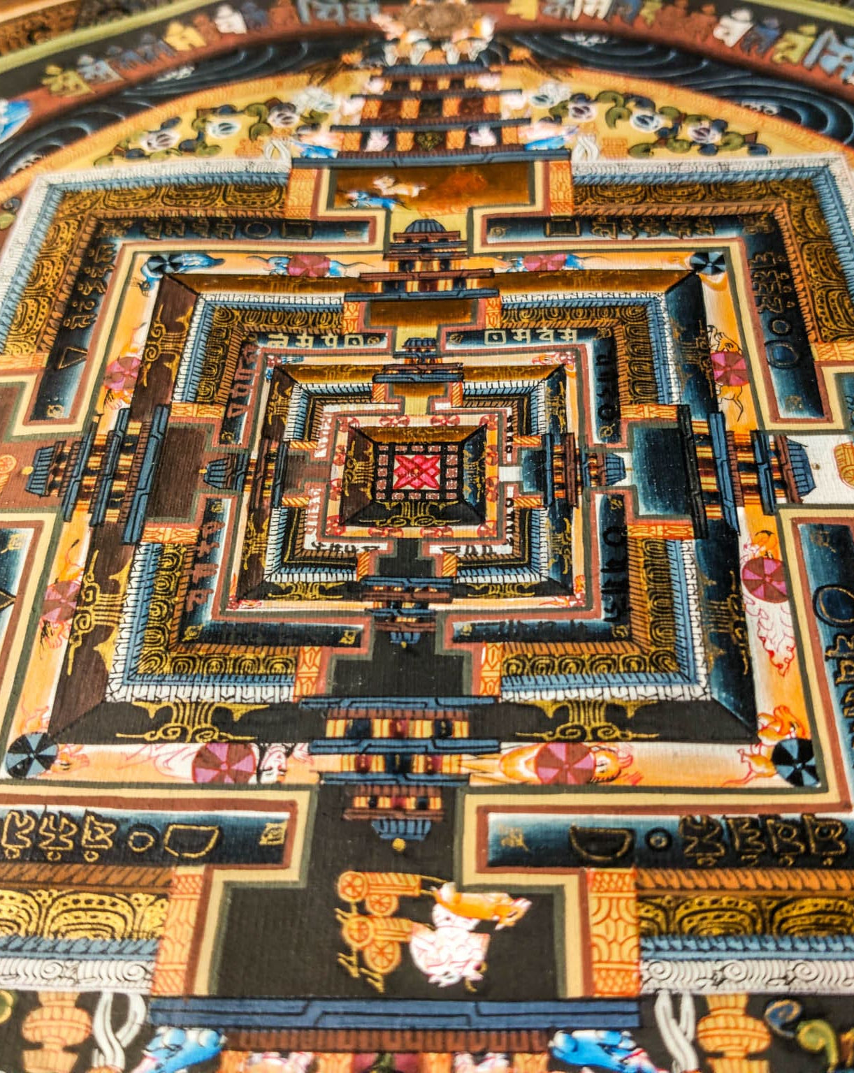 Tibetan Mandala - Lucky Thanka