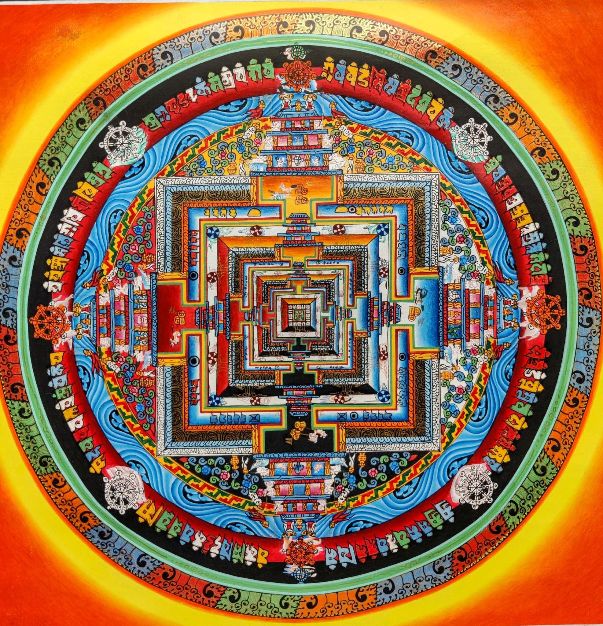 Best Mandala Painting - Lucky Thanka