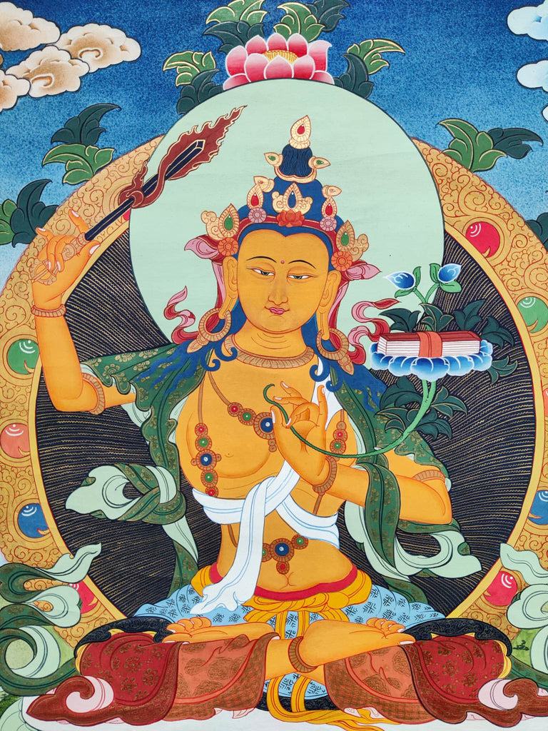 Prajnaparmita, Manjushri - Lucky Thanka