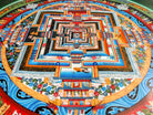 Sacred Kalachakra Mandala Arts - Lucky Thanka