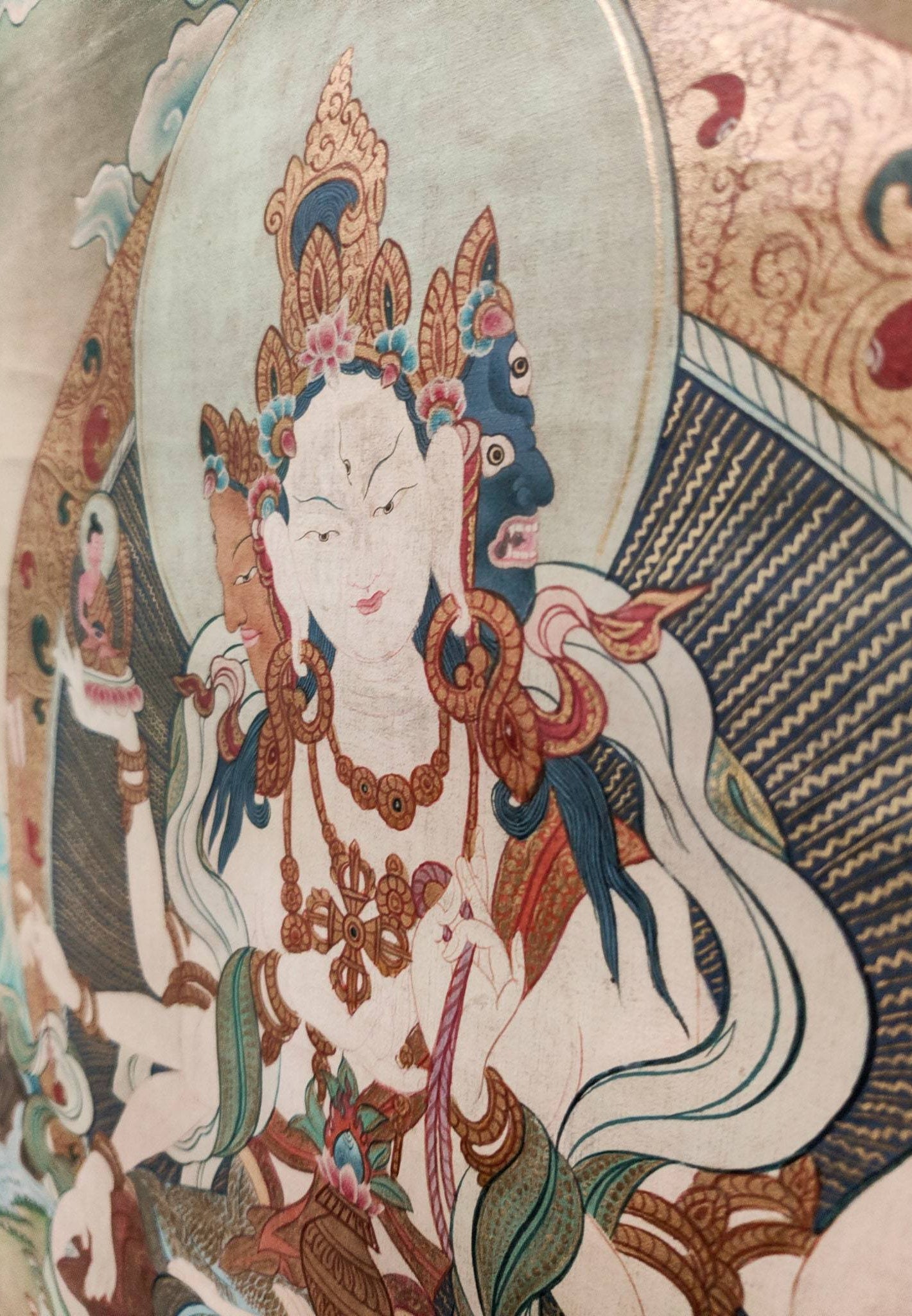 Old Namgyalma Antique Art - Lucky Thanka