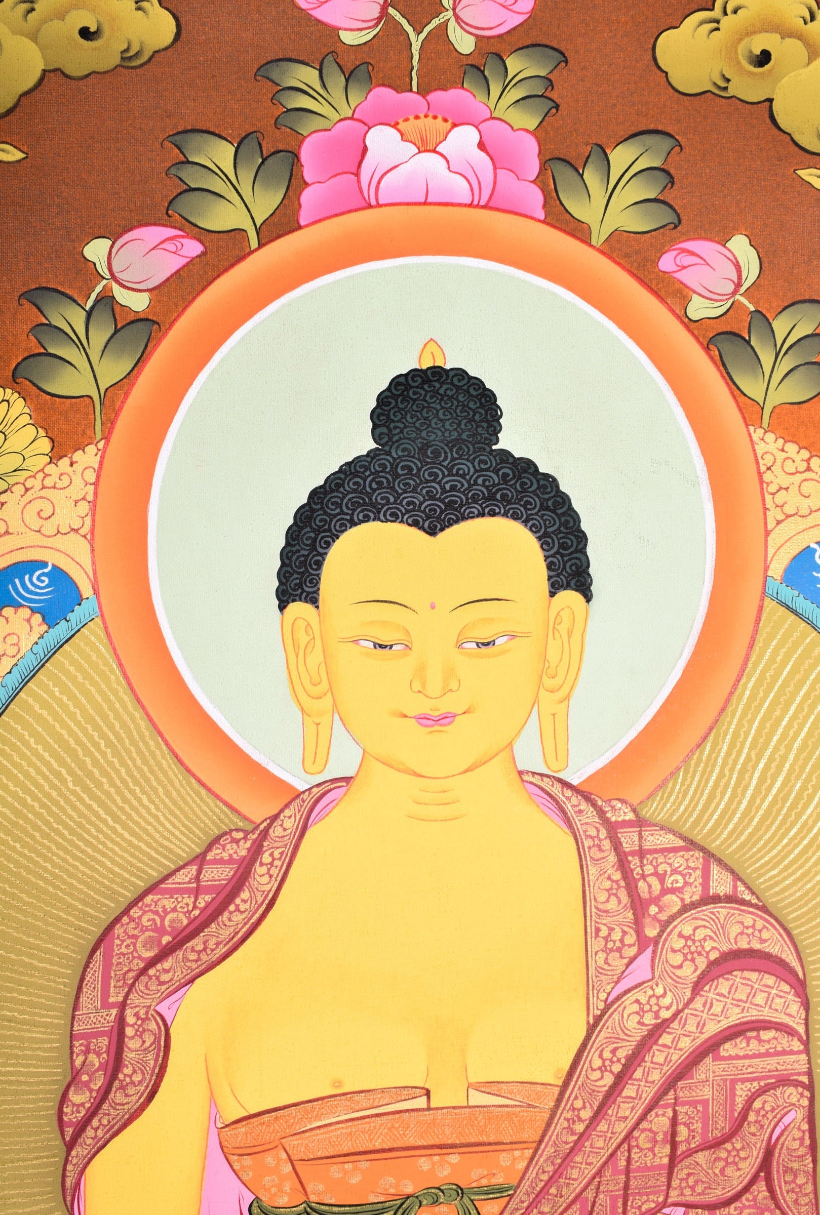 Shakyamuni Buddha - Lucky Thanka