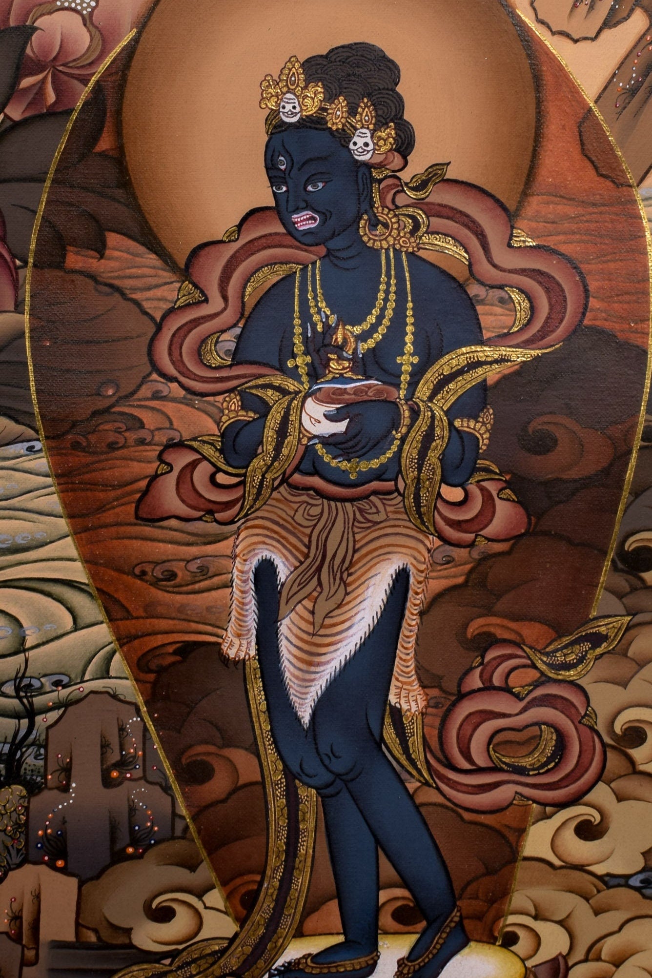 1000 Armed Avalokiteshvara Thangka Painting - Lucky Thanka