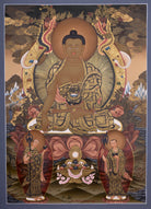 Genuine Tibetan Thangka Art of Shakyamuni Buddha - Lucky Thanka