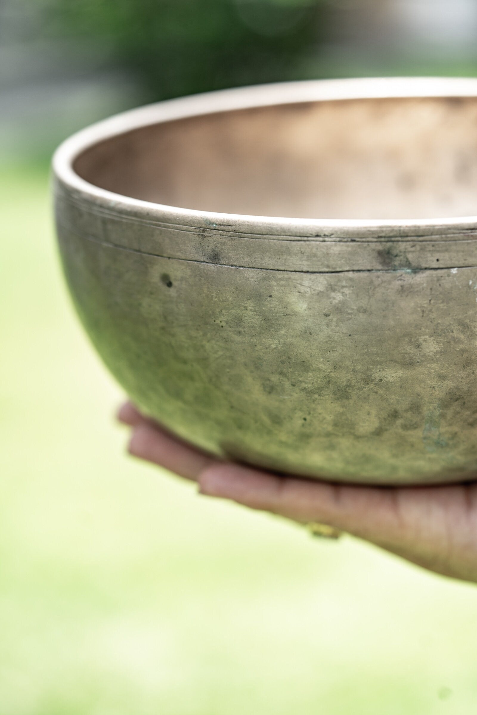 Antique Singing Bowl - Lucky Thanka