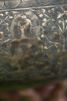 Buddha and Tara Carved Singing Bowl - Lucky Thanka