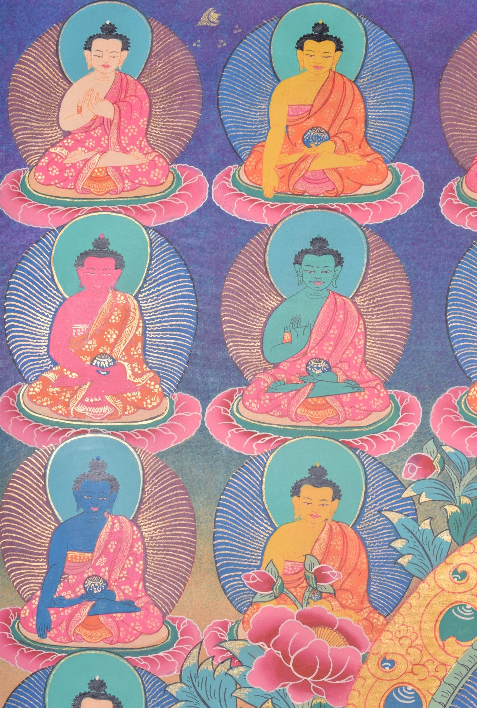 35 Buddha Thangka - Lucky Thanka