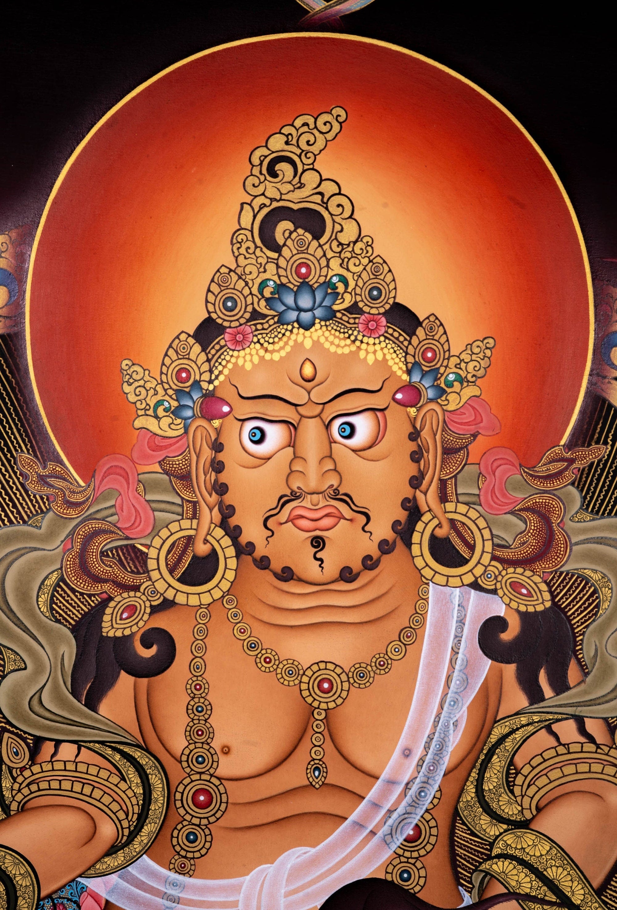 Zambala Tibetan Thangka Art - Lucky Thanka