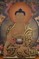 Genuine Tibetan Thangka Art of Shakyamuni Buddha - Lucky Thanka