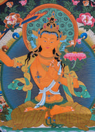 Manjushri Thangka Painting - Lucky Thanka