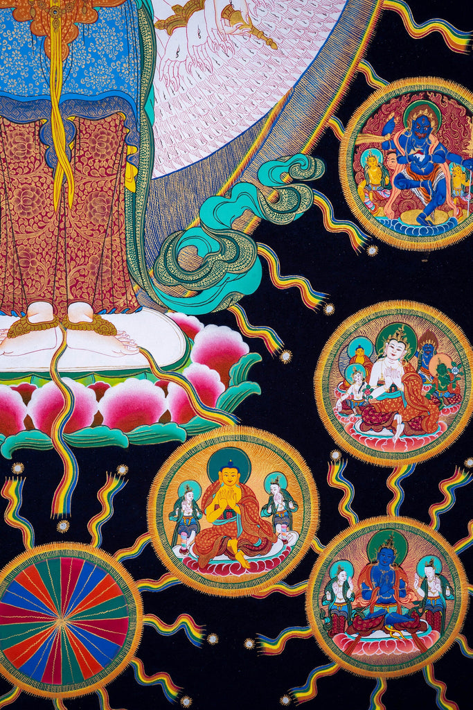 Avalokiteshvara - Lucky Thanka