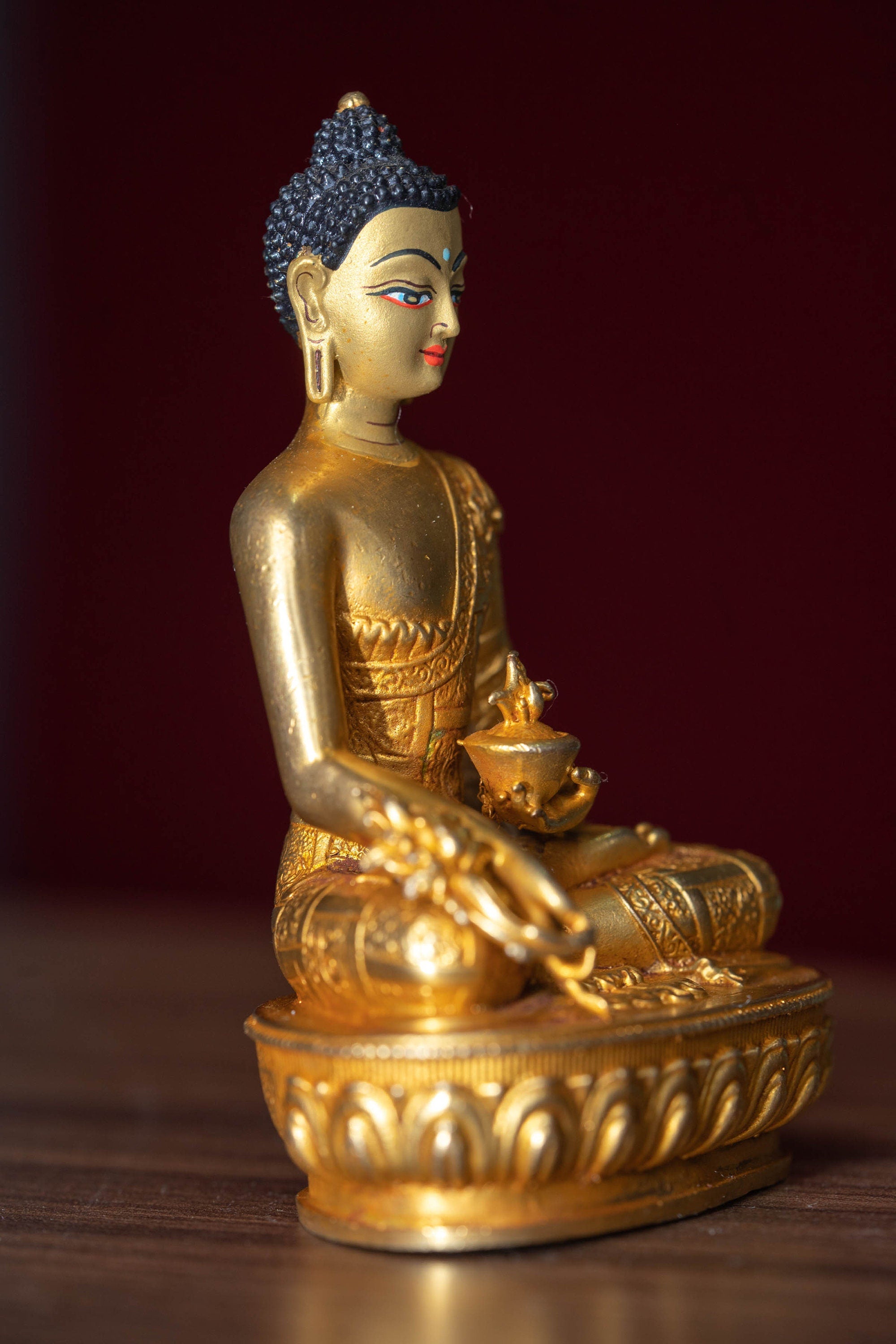 Medicine Buddha Statue for Healing - Lucky Thanka