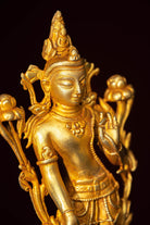 Padmapani or Standing Avalokiteshvara Statue - Lucky Thanka