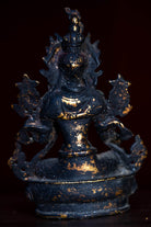 Antique Green Tara Statue - Lucky Thanka