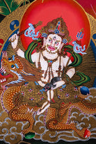 Wrathful Deity - Zambala - Lucky Thanka