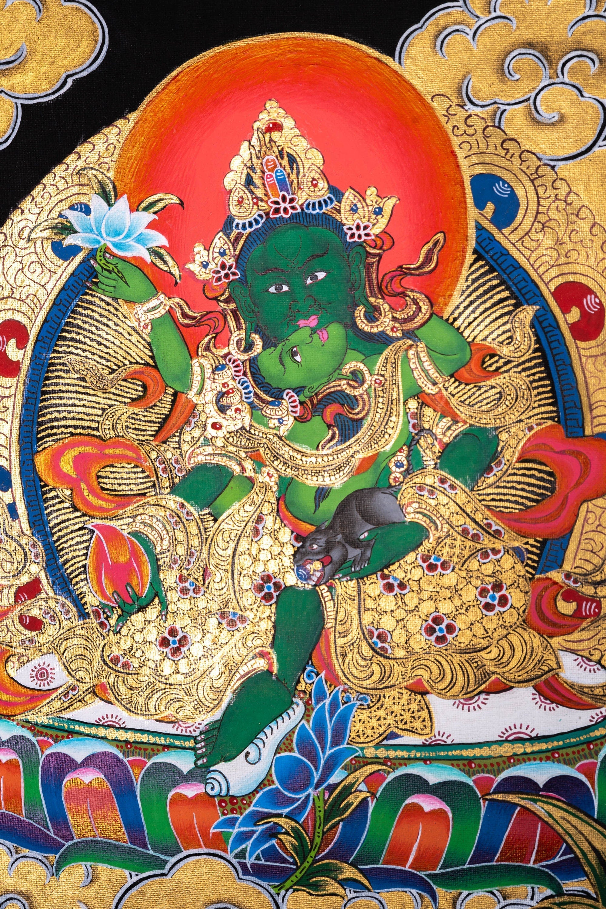 Wrathful Deity - Zambala - Lucky Thanka