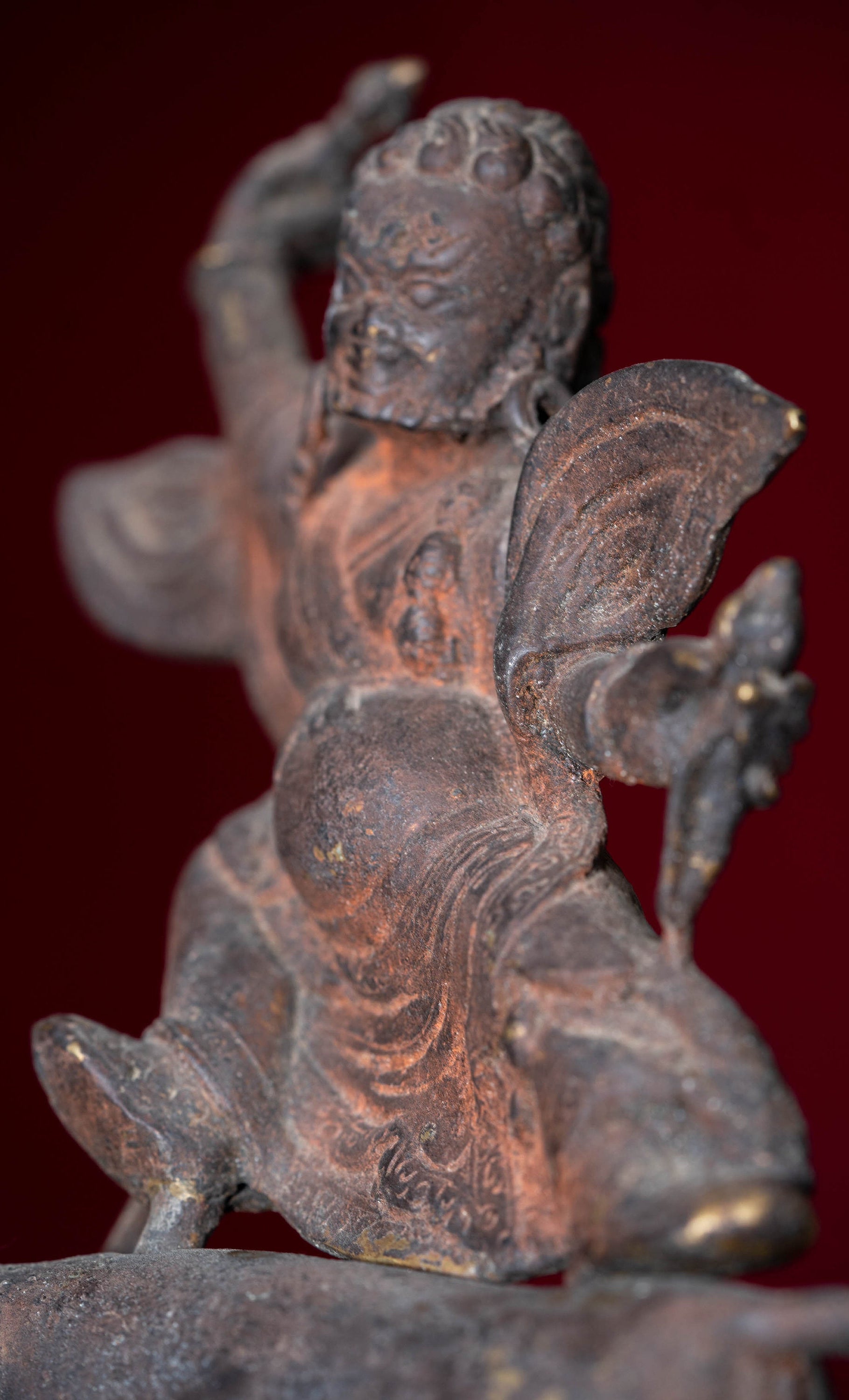 Dorje Dolo Antique Statue - Lucky Thanka