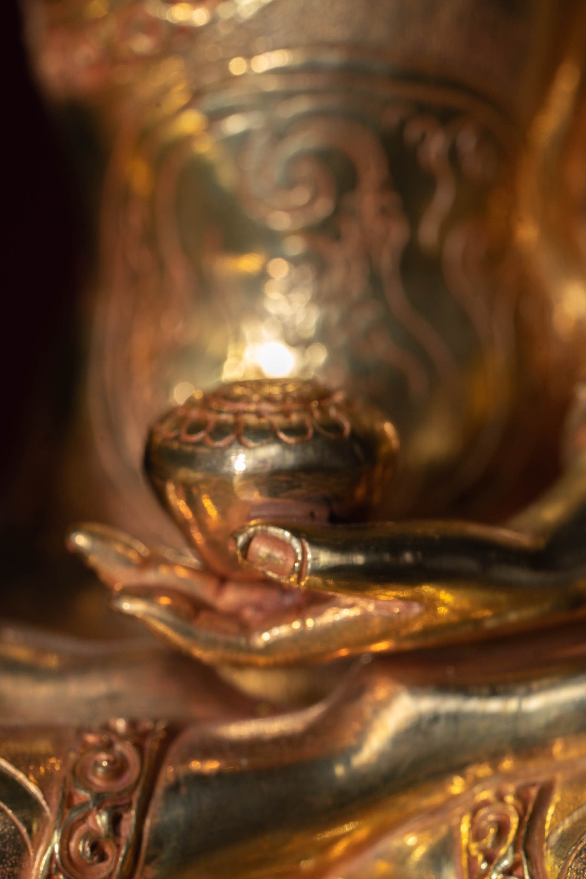 Handmade Shakyamuni Buddha statue - Lucky Thanka