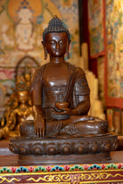 Handcrafted Copper Shakyamuni Buddha Statue - Lucky Thanka