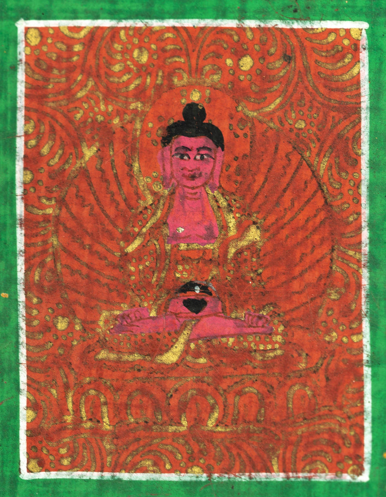 Amitabha Buddha Ghau Thangka - Lucky Thanka