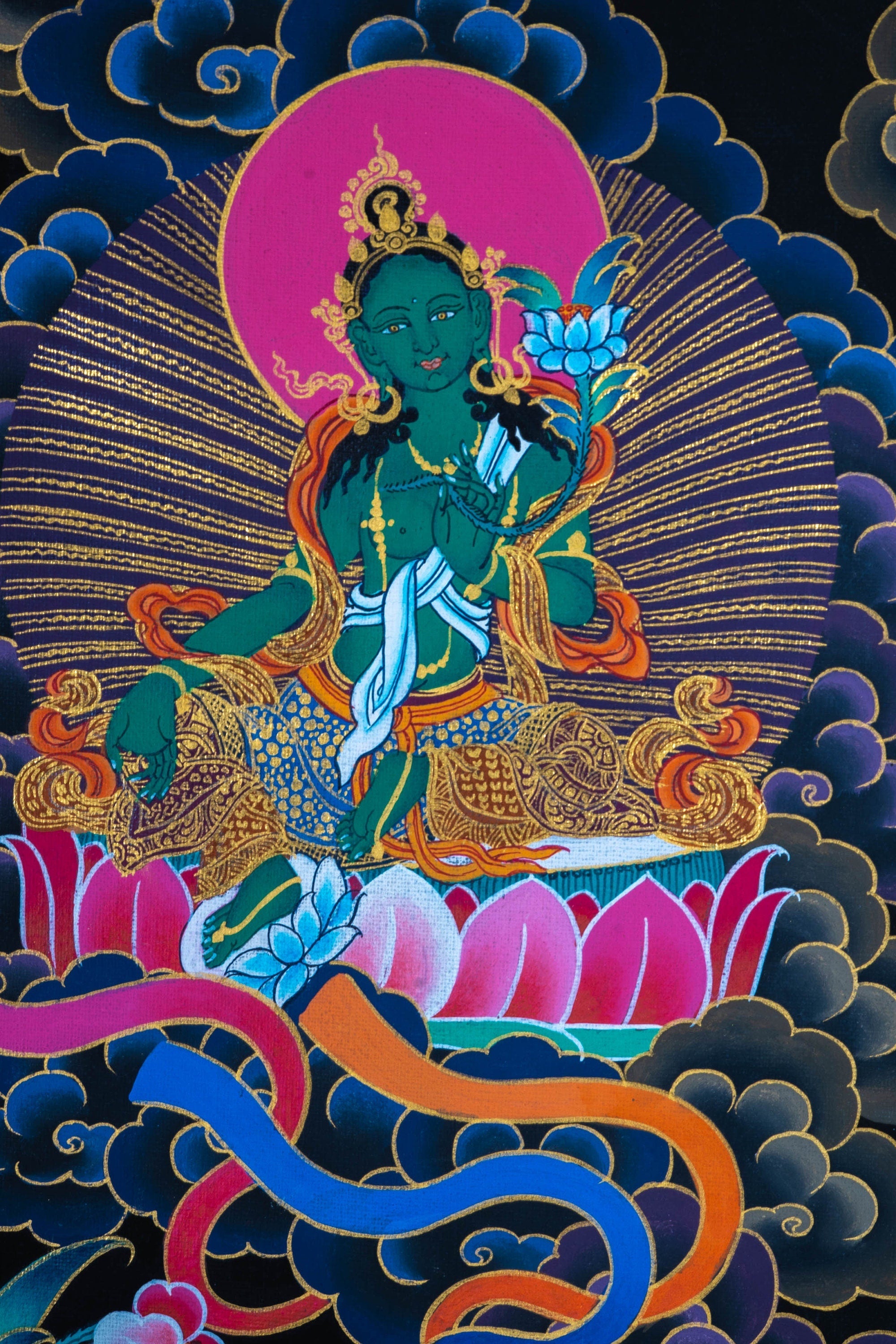 1000 Arm Avalokiteshvara - Lucky Thanka