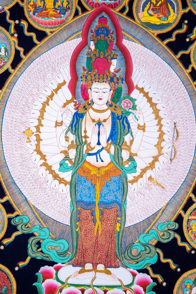 Avalokiteshvara - Lucky Thanka