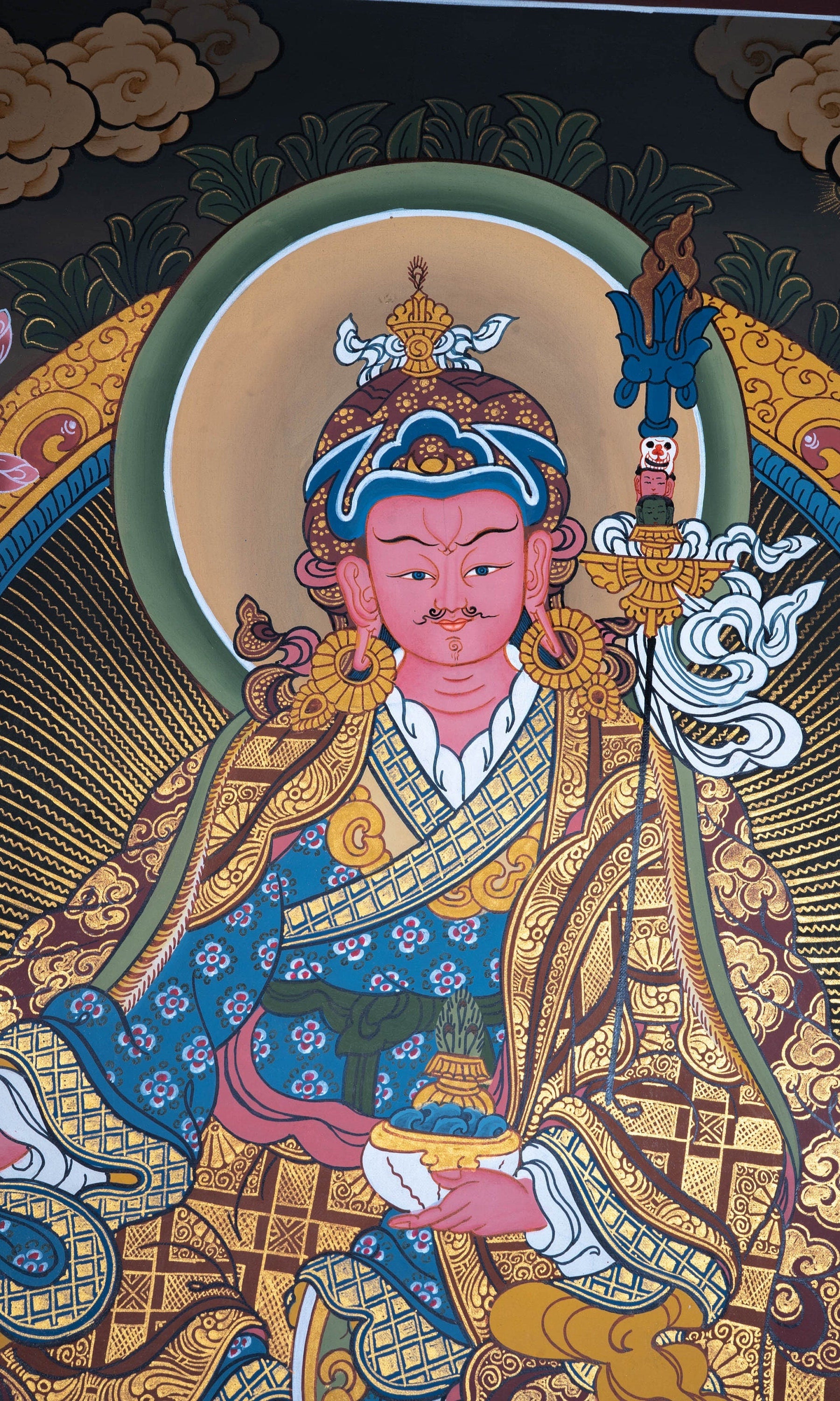 Padmasambhava Thangka  Painting - Lucky Thanka