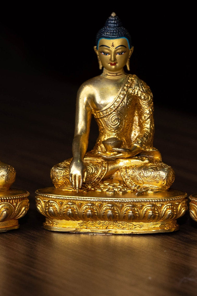 Five Dhyani Buddhas Set Statue - Lucky Thanka
