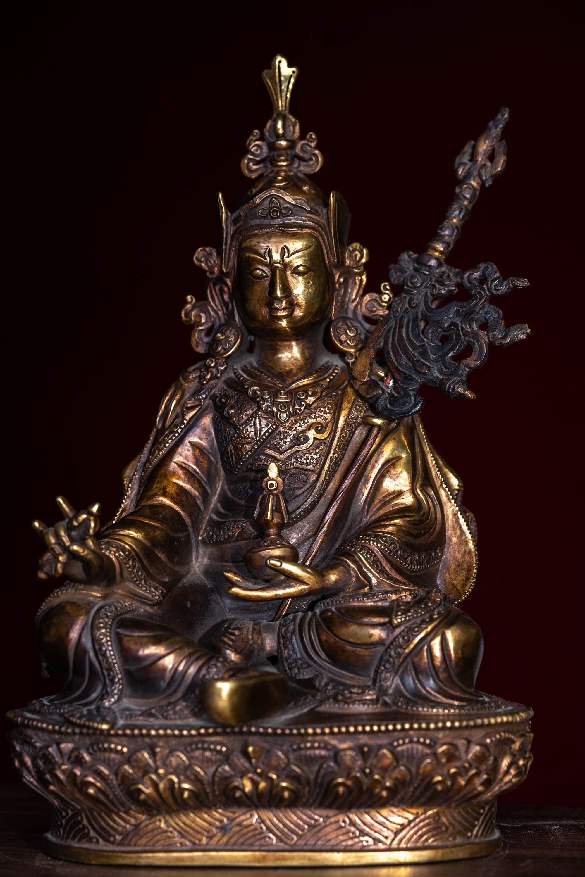 Guru Padmasambhava Statue - Lucky Thanka