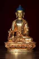 Medicine Buddha Statue - Lucky Thanka