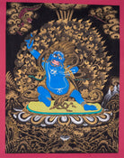 Vajrapani Buddhist Thangka Painting - Lucky Thanka